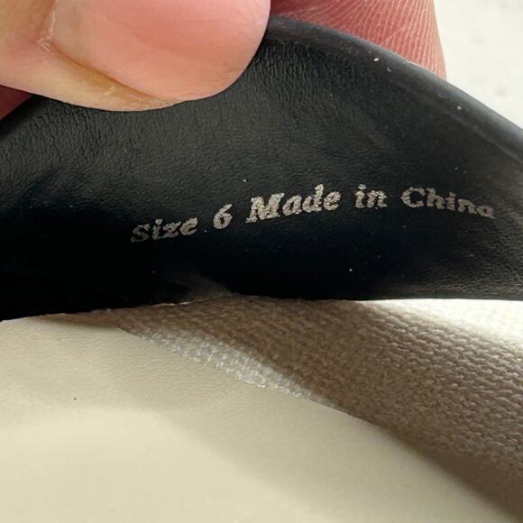 New Dolce Vita Paytin Leather Strappy Sandals Black Women 6 NWOB Block Heel - Picture 9 of 11